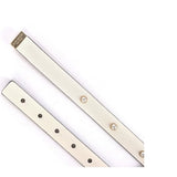 Kate Spade New York Women's  19mm Pearl Studded Bow Belt Cream