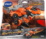 VTech Switch and Go Race Car, T-Rex, Orange