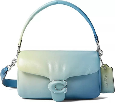 COACH Women's Ombre Pillow Tabby Shoulder Bag 26 Aqua/Multi One Size