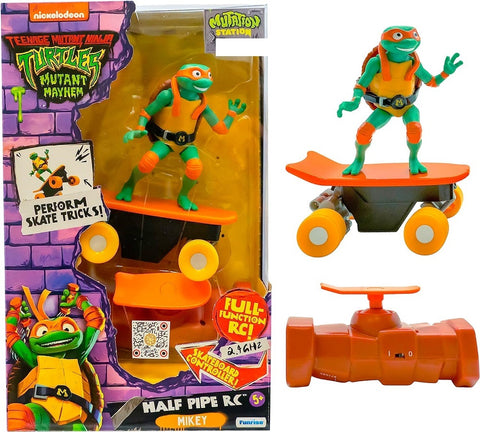 Teenage Mutant Ninja Turtles Mikey Half Pipe RC Vehicle Movie Edition