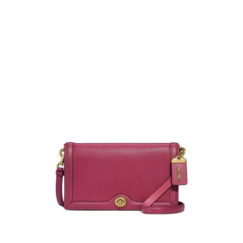 Coach Women's Riley CrossBody Bag Bright Cherry Multi