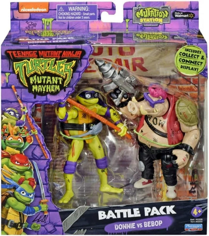 Playmates Toys Teenage Mutant Ninja Turtles Mutant Mayhem Battle Pack