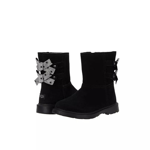 UGG K Girl's Tillee Boot, Black 5M