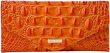 BRAHMIN Women's Melbourne Veronica Mandarin Orange Wallet