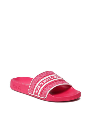 Michael Kors Women's Gilmore Rubin Red Slide