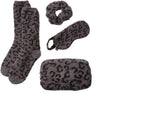 Barefoot Dreams in The Wild Eye Mask, Scrunchie, Socks Set Graphite/Carbon