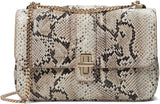 Brahmin Women's Sandcastle Snake Rosalie Crossbody Bag Beige