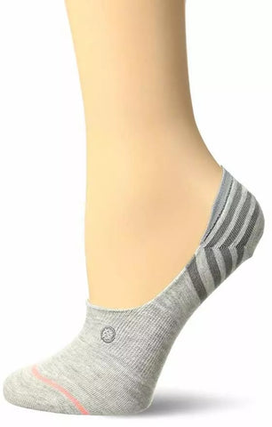 Stance Women's Uncommon Super Invisible Sock, Grey, Small