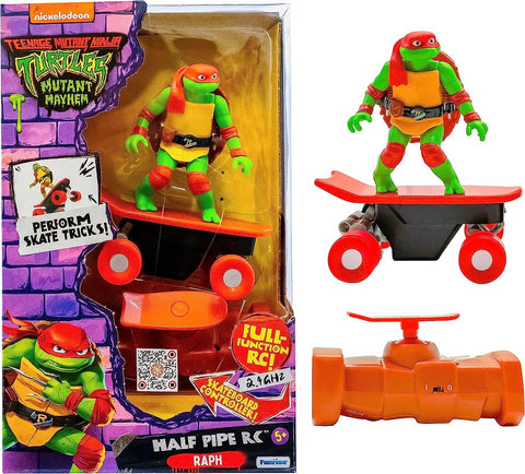 Teenage Mutant Ninja Turtles Raphael Half Pipe RC Vehicle Movie Edition