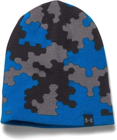 Under Armour Boys' 4-in-1 Graphic Beanie Royal Blue O/S