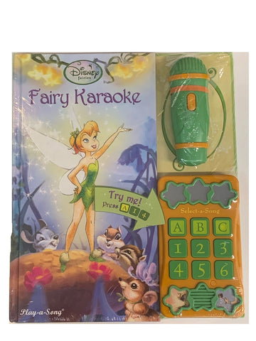 Karaoke Disney Fairies Hardcover Book