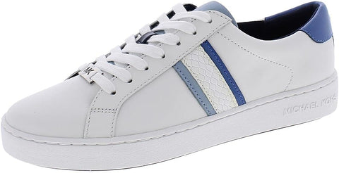 Michael Kors Women's Irving Lace Up Fashion Sneakers White 7.5 M