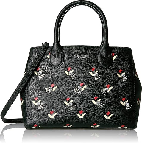 Marc Jacobs Women's Embellished Tulip Gotham Tote, Black/Multi