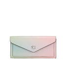 COACH Women's Ombre Leather Wyn Soft Wallet Pale Pistachio/Multi One Size