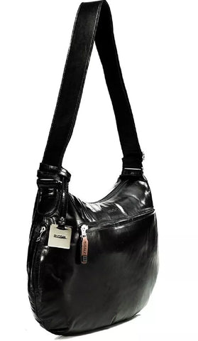 Rudsak Women's Melva Leather Hobo Bag Black