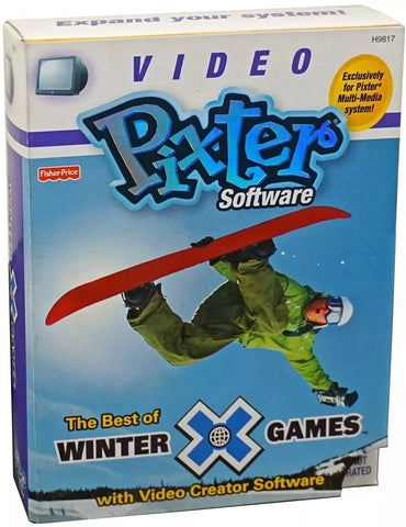 Pixter Multi-Media System X Winter Games Video Rom