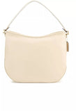 COACH Women's Soft Calf Leather Soft Tabby Hobo Ivory One Size