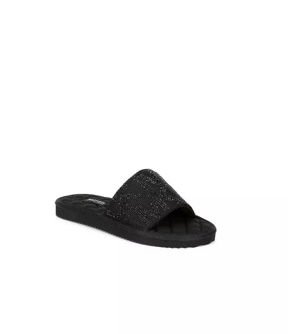 Michael Kors Women's Janis Slide Black 8 M