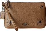 COACH Women's Western Rivets Small Wristlet Dk/Fatigue One Size