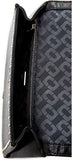 Diane von Furstenberg Women's 440 Studded Envelope Clutch, Black, One Size