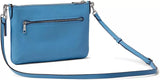 COACH Women's Polished Pebble Polly Crossbody Pool One Size