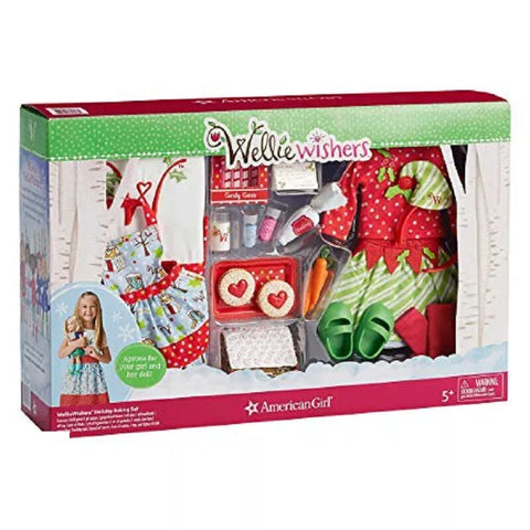 American Girl Wellie Wishers Holiday Baking Set